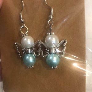 Angel earrings